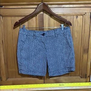 CAbi Black and White Bermudas Timeless Design